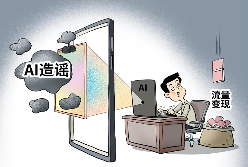 AI生成的假消息为什么更难防？怎么治理？（图） - 1