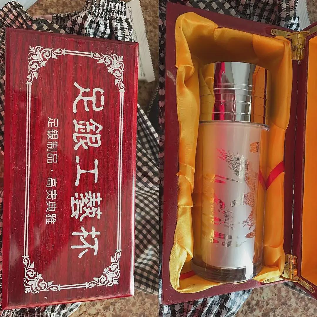 热搜！女子3年前花6000多元买钻戒送足银内胆保温杯，如今“身价”反转！网友：我妈也翻了个杯子出来（组图） - 2