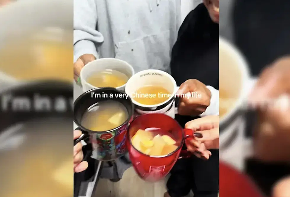 “精神中国人”席卷外网!欧美非洲网友沉迷喝热水打八段锦搞中式养生?(组图) - 26