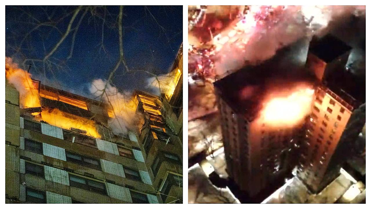 纽约市一公寓气体爆炸起火，至少1死14伤，逾百户居民疏散（视频/组图） - 1