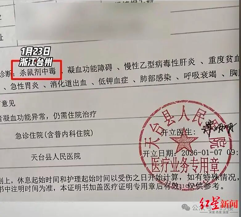 吓人!夫妻吃了网购蔬菜后全身出血,还在ICU!体内检出鼠药成分,警方已介入(组图) - 4