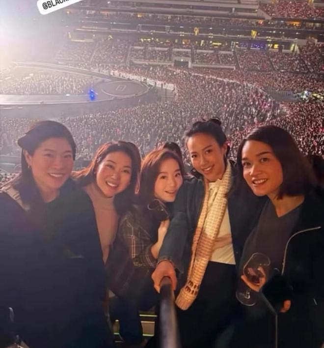 戚薇一家四口现身Blackpink香港演唱会，Lucky美少女打扮又高又美（组图） - 20