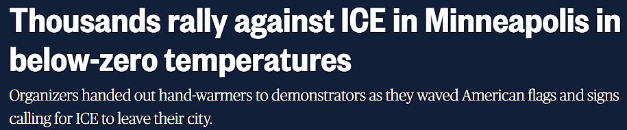 点燃全国怒火！ICE连续2次击毙平民，引爆全国反移民执法狂潮（组图） - 1