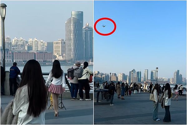 “短裙女主播”外滩跳舞扭到路人围观！抖音出手封号（视频/组图） - 1