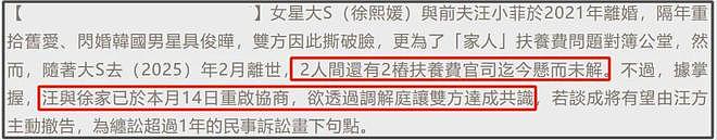 台媒曝具俊晔放弃大S遗产，转入孩子名下，汪小菲和S家将签字和解（组图） - 4