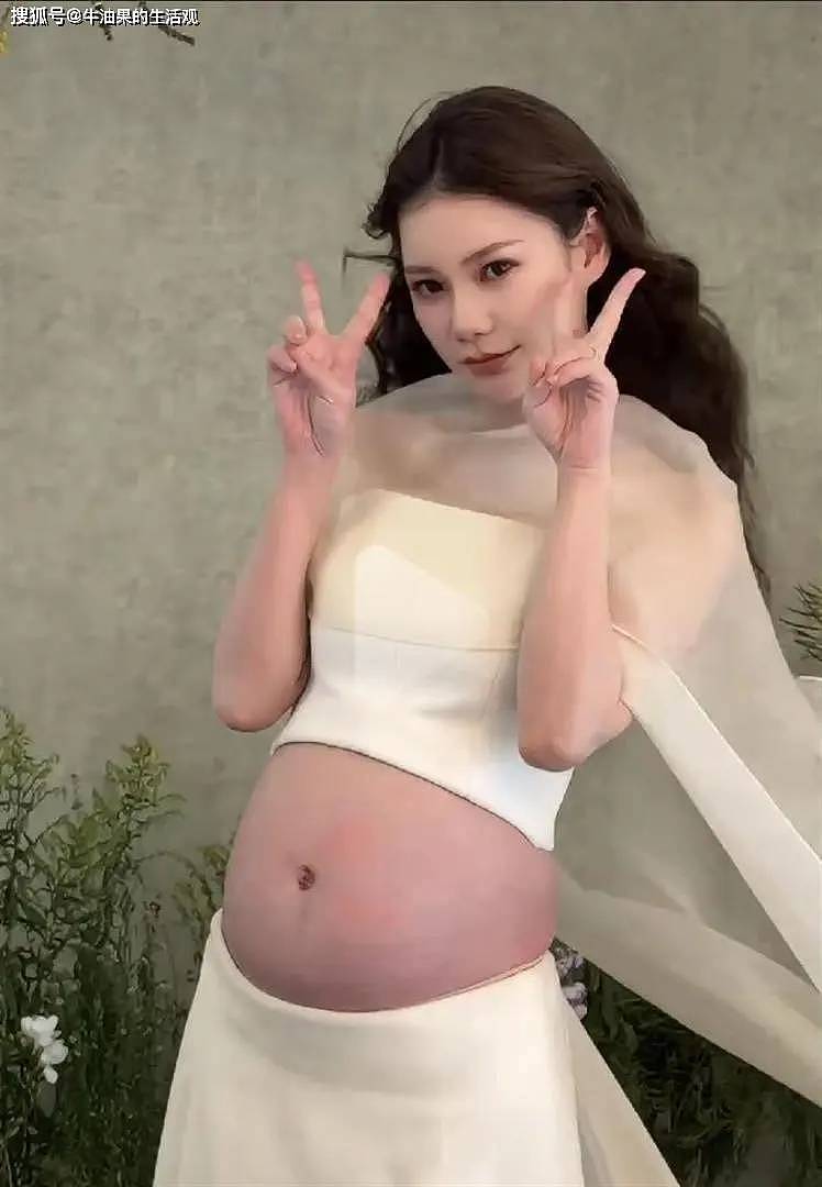 马筱梅拍孕妇照，汪小菲笑得很勉强？玥儿姐弟来北京了，张兰陪着玩（组图） - 7