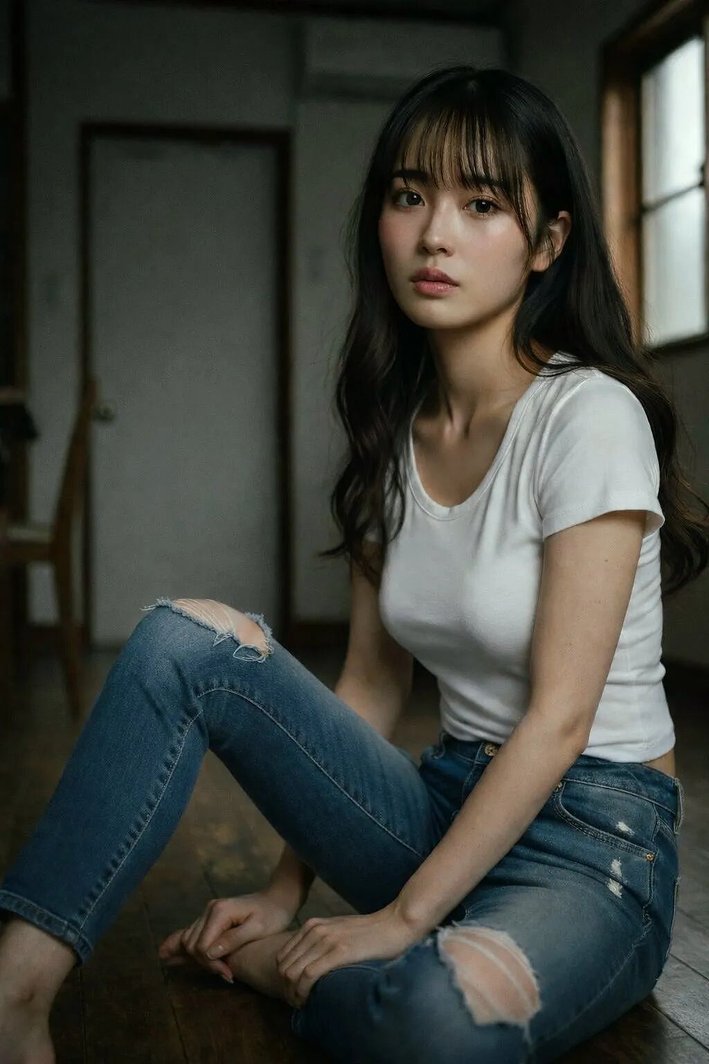 【美女】这谁顶得住啊，紧身牛仔裤才是永远的神（组图） - 9