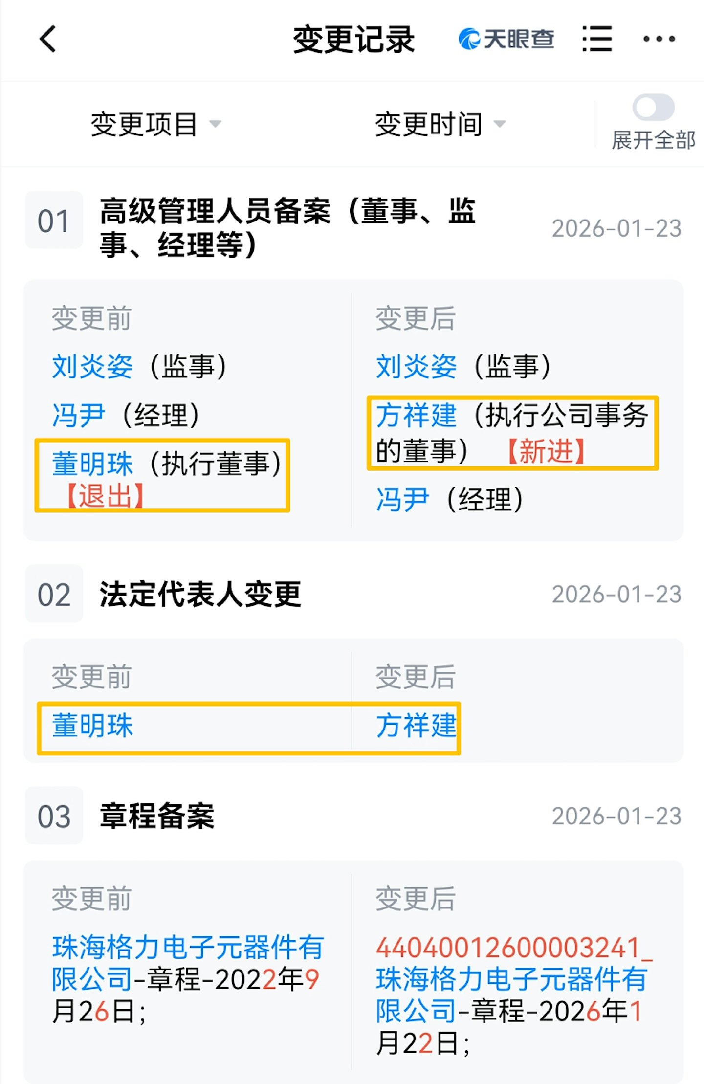 董明珠卸任格力电子元器件职务！方祥建接棒，公司主营晶片制造（组图） - 4