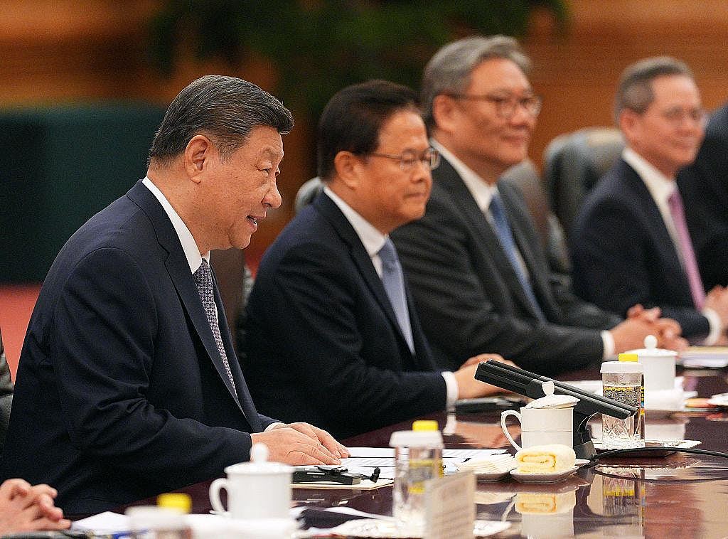 斯塔默晤习近平，称英方乐见香港成为英中之间独特重要桥梁（组图） - 3