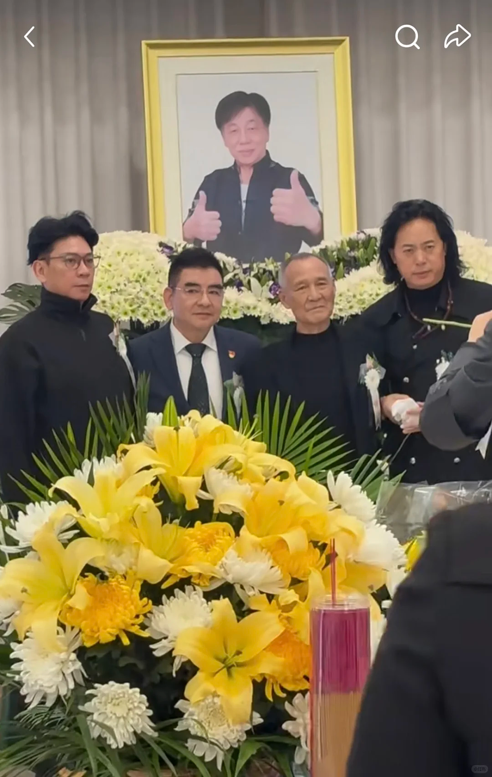 梁小龙深圳追悼会，陈光标爆料好友真正死因：他是被人折腾走的（组图） - 4