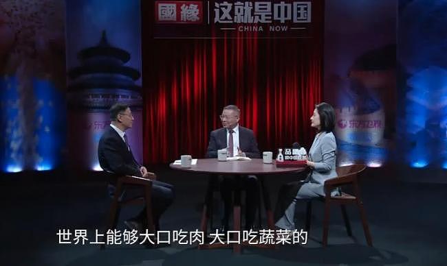 张维为：世界上能大口吃肉吃蔬菜的，只有中国（视频/图） - 1