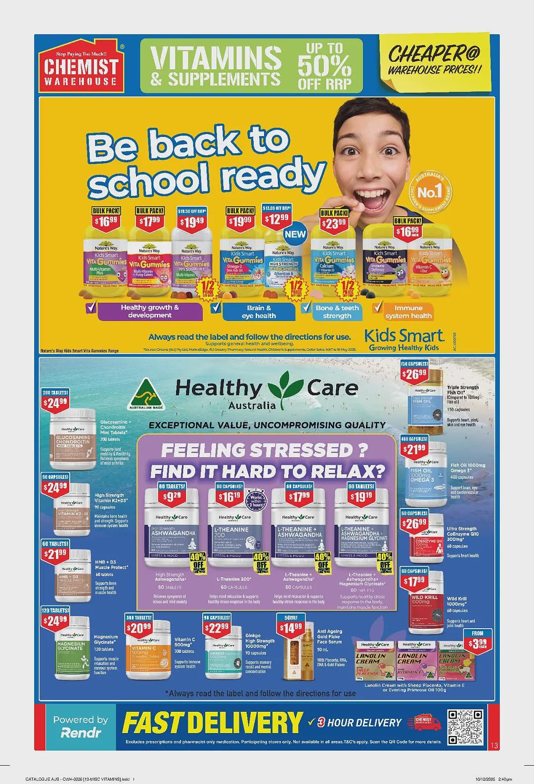 大量半价！【Chemist Warehouse】药店 1月29日至2月11日优惠目录（组图） - 9