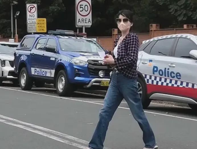 杨兰兰与警方对峙画面曝光！因过度遮面警方无法核实身份产生冲突（组图） - 7