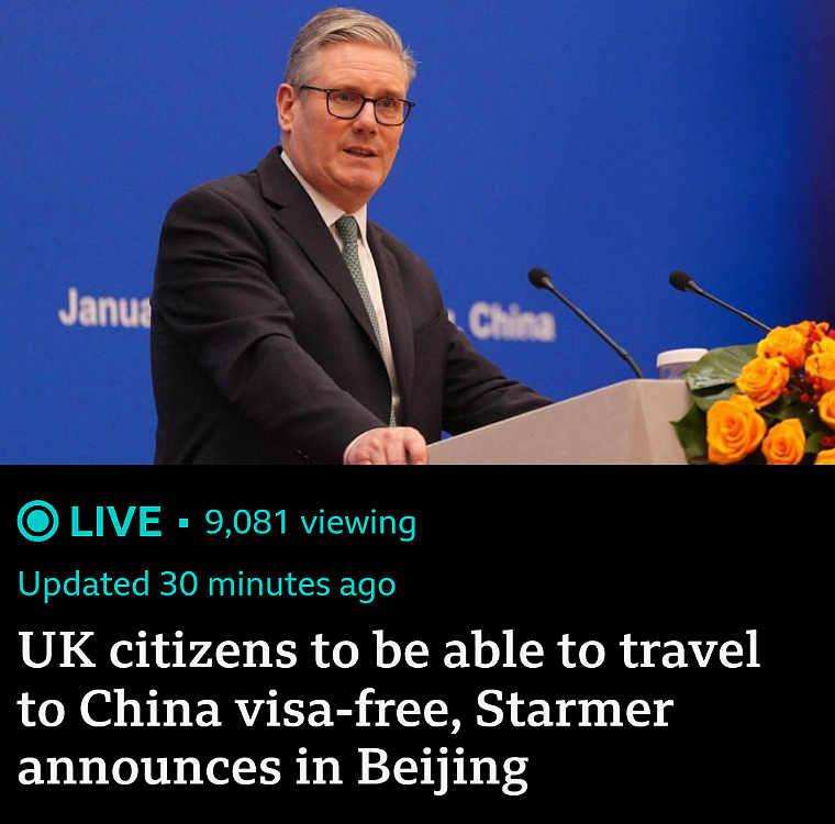 炸了!中国将免签英国!斯塔默现身三里屯吃云南菜,连菜单都被扒出来了...(组图) - 12