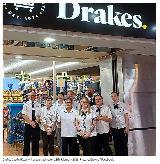 Drakes超市控诉遭Woolworths排挤，二十年老店被迫撤离Castle Plaza（组图） - 3