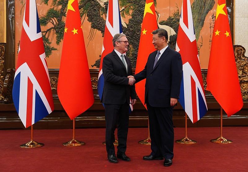 习近平会见施凯尔称中英合作“一马当先”，愿积极考虑对英单方面免签（图） - 1