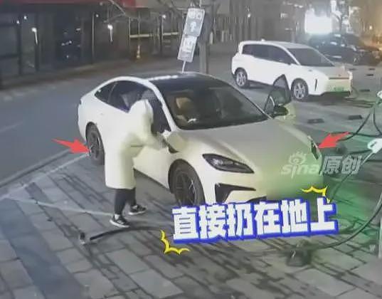 女子把充电枪扔地上碾压后续:车牌曝光已社死,恶心事不止一件(组图) - 10