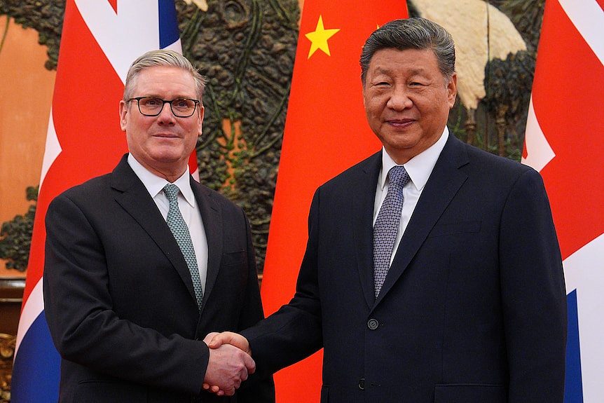 斯塔默访华：中国对英国公民免签，与中国国家主席习近平谈黎智英案（图） - 1