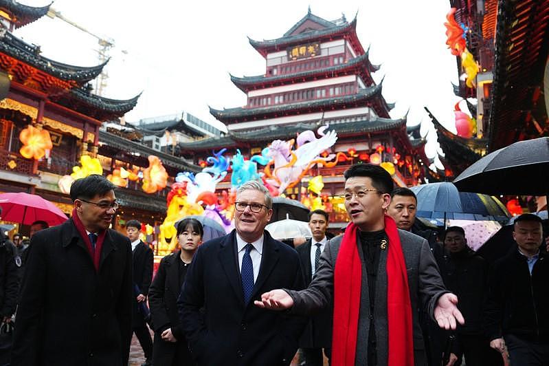 中英「破冰」对冲美国…川普警告英国：勿与中国做生意（图） - 1