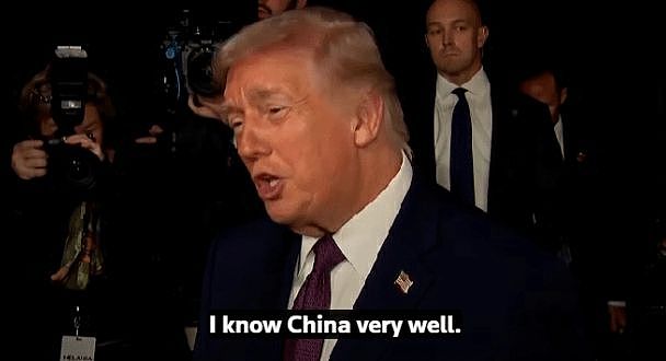 听到“中英破冰”秒垮脸,特朗普被群嘲(组图) - 2