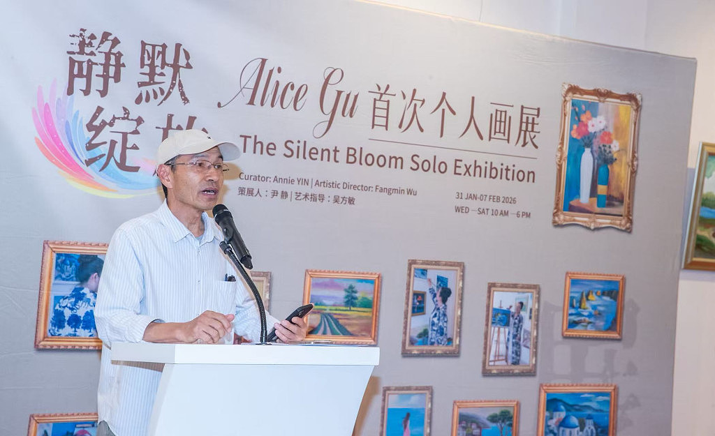 悉尼女艺术家举行个人油画展 《静默绽放》在悉尼盛大开幕（组图） - 8