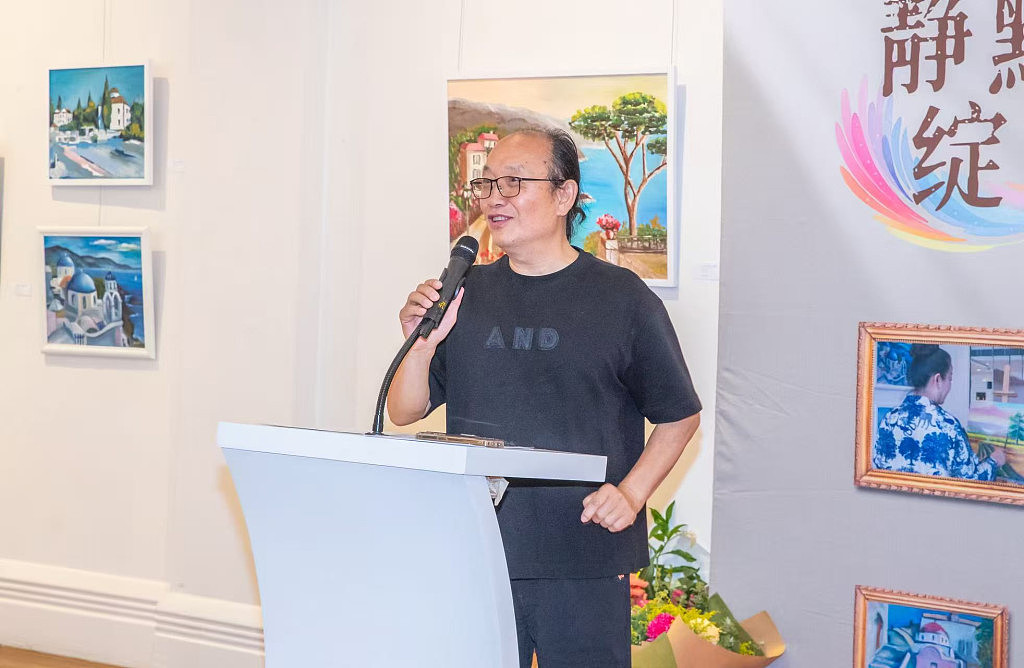 悉尼女艺术家举行个人油画展 《静默绽放》在悉尼盛大开幕（组图） - 7
