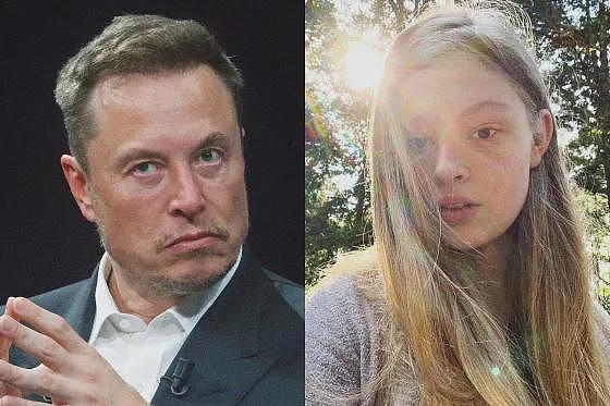 罕见！马斯克与印裔女友高调秀恩爱！变性女儿出来“捅刀”…（组图） - 4
