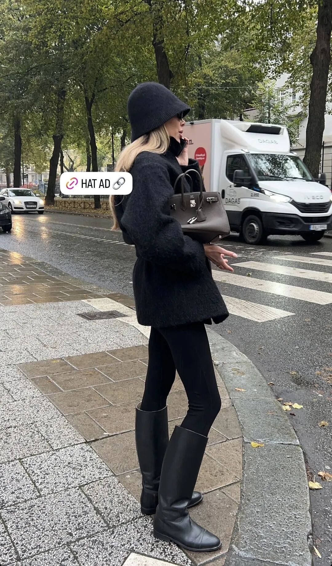 【时尚】黑色外套与长裤这对基础单品，正以简约姿态穿出不凡格调（组图） - 17