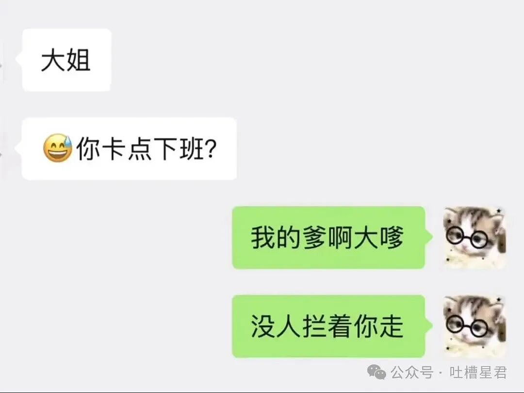 【爆笑】“同事阴阳你天天卡点下班该怎么回复…?”网友辣评:不下班众筹给你下葬吗!(组图) - 14