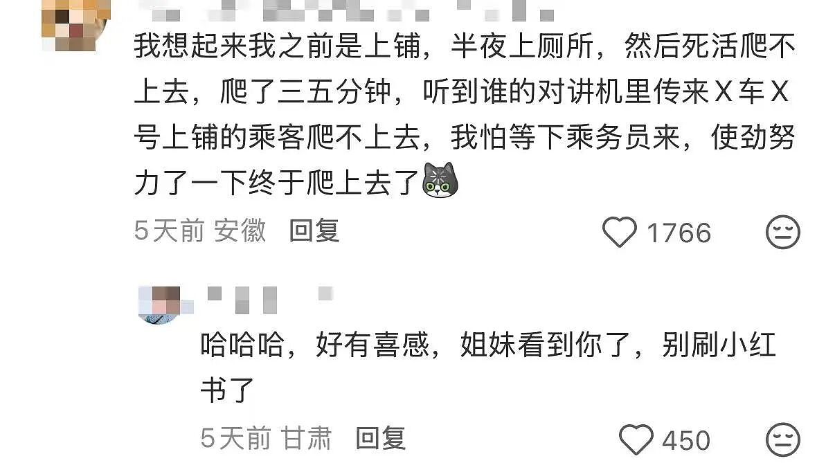 【爆笑】“为什么火车卧铺列车员经过的这么勤...？”哈哈哈评论区把人笑崩溃了！（组图） - 4
