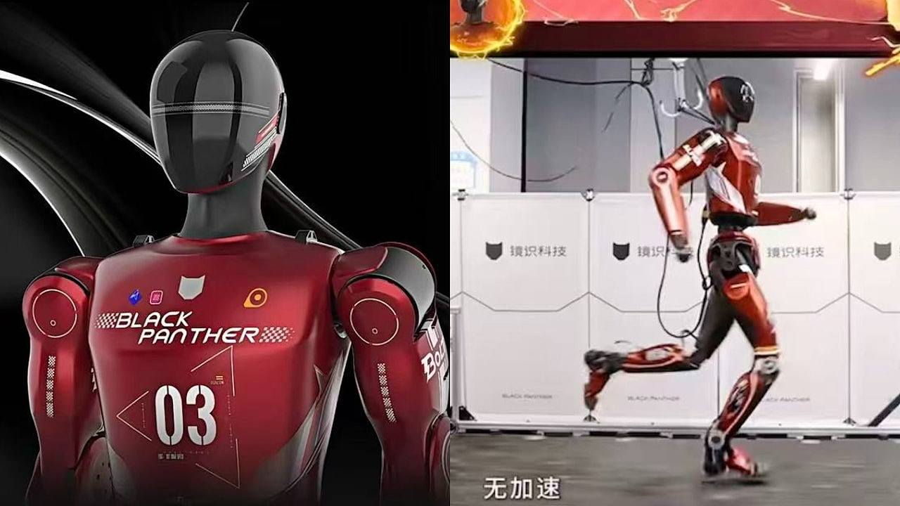 “飞人”诞生！人形机械人Blot以10m/s刷新世界纪录跑赢人类（组图） - 1