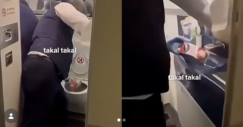 长途客机11个厕所全坏，机组人员一路手动舀屎！求心理阴影面积…（组图） - 6