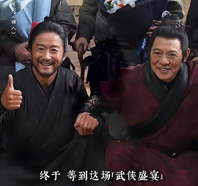李连杰“一夜回春”澄清1个月，小动作不断，一切都完全藏不住了（组图） - 5