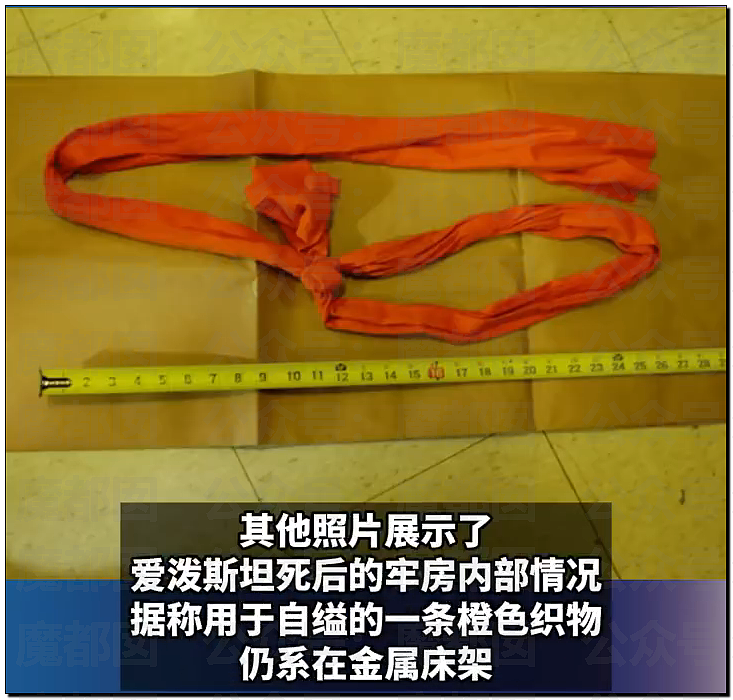 外网吵翻！爱泼斯坦最新自杀照片公布！诸多疑点？竟然没死（视频/组图） - 8