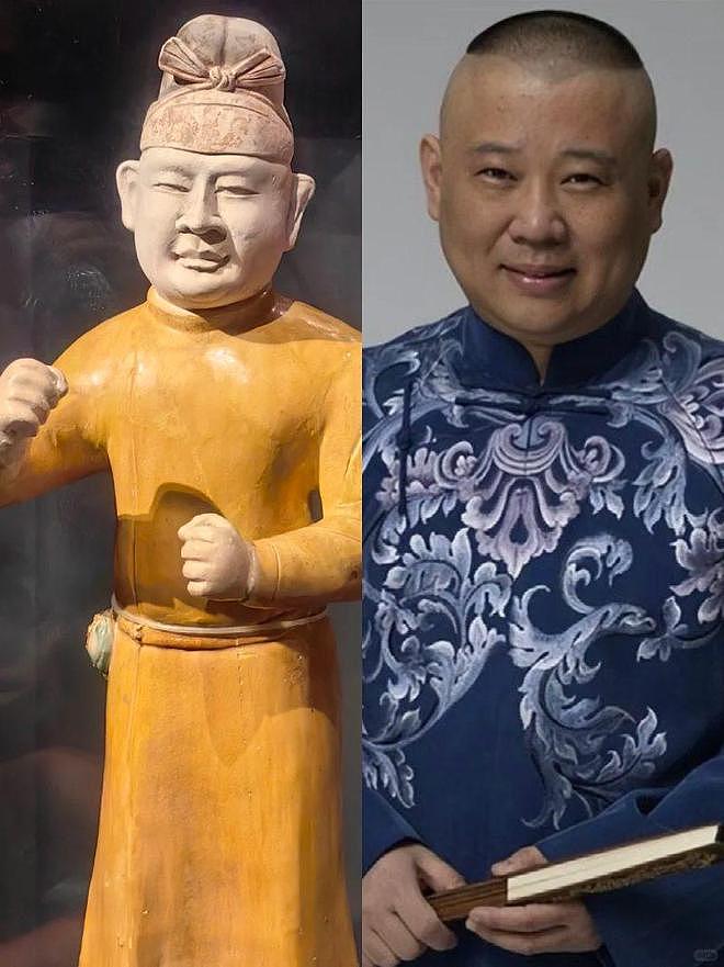 南京博物院一陶俑撞脸郭德纲,院方:的确在历史馆展出(组图) - 3