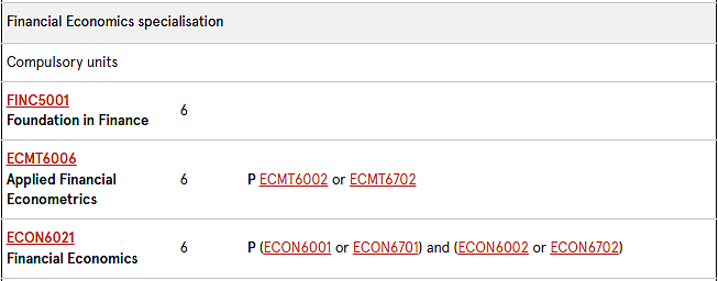悉尼大学“MOE／MOC-Economics专业”最新选课指南！一篇文章带你搞懂（组图） - 9