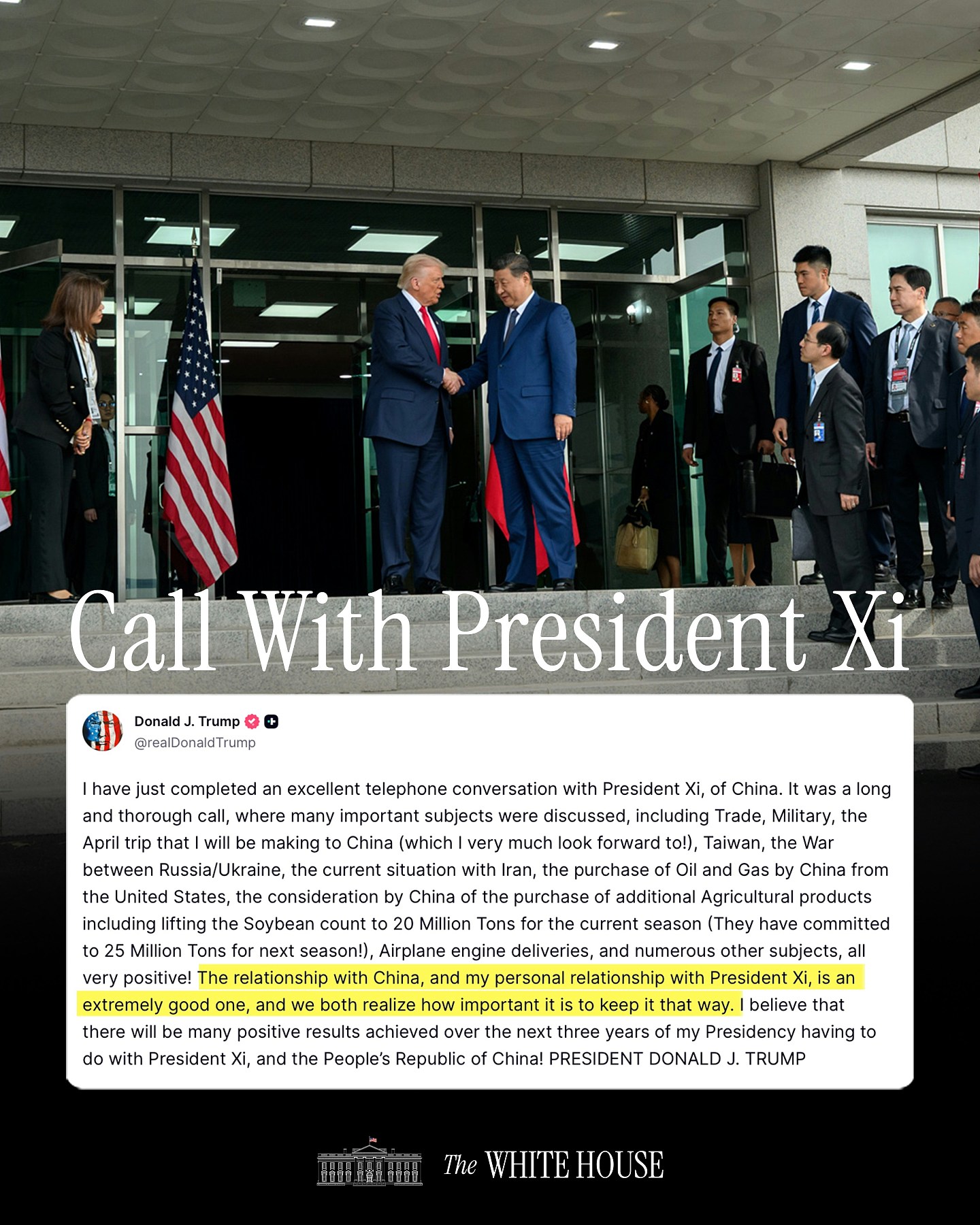 中美元首通话!特朗普:与习近平谈贸易及台湾议题,期待4月访华(组图) - 4