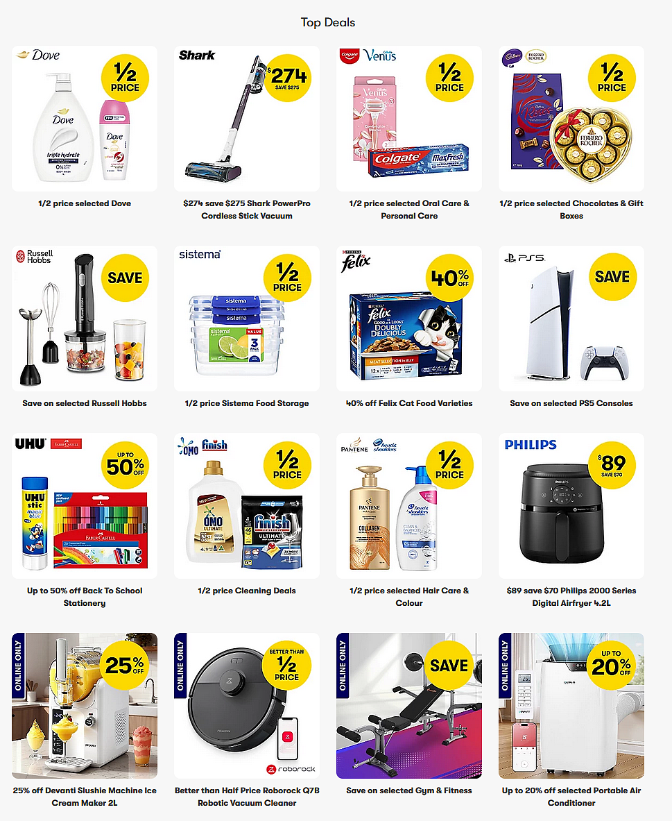 有点狠!【Big W】大促继续 + 送2000分 + 再减最高15%(组图) - 1