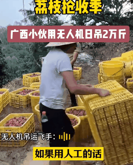 高科技接地气!无人机飞猪,机械狗拉货(组图) - 11