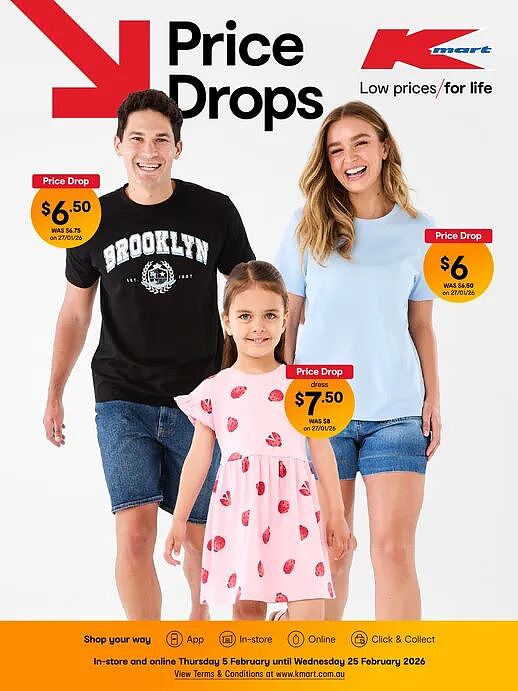 大量10刀以下!【Kmart】最新一期优惠目录(组图) - 1