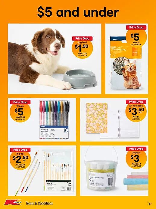 大量10刀以下!【Kmart】最新一期优惠目录(组图) - 3