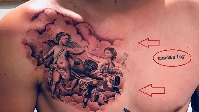 尴尬!大布去除贝克汉姆文身,断绝关系节奏更大!昔年妈宝男彻底不装了...(组图) - 6