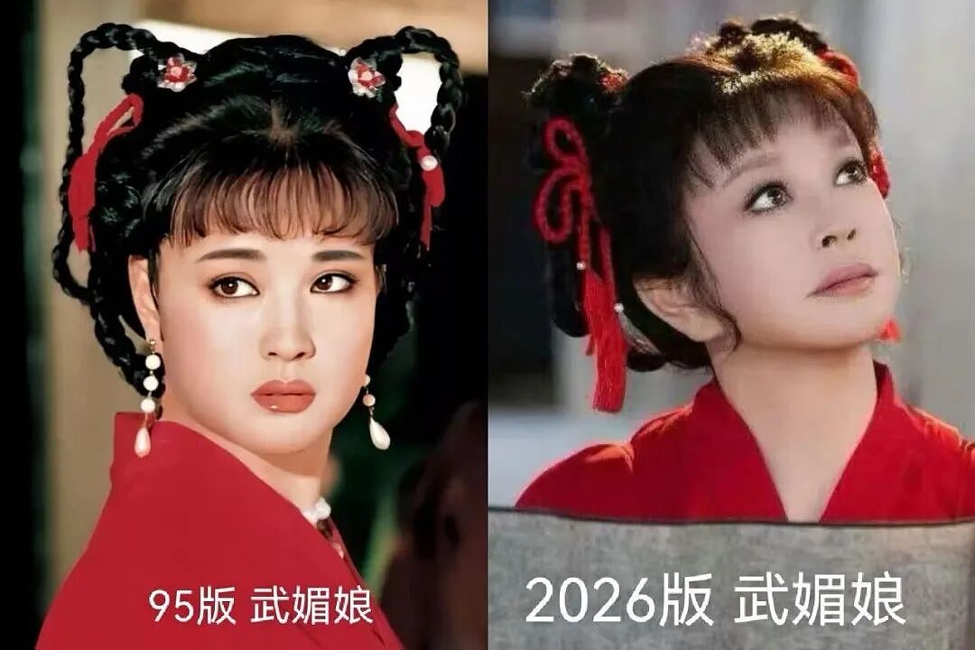 登上热搜!75岁刘晓庆再演14岁少女,和小30岁男星拍吻戏(组图) - 1