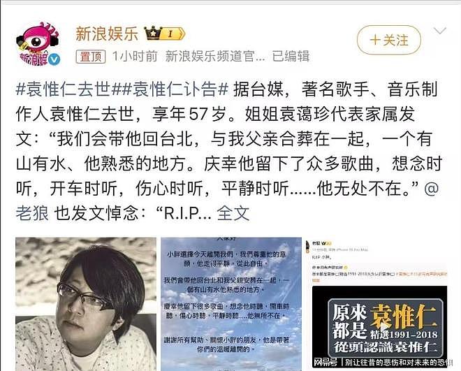 袁惟仁离世仅1天,私生活被扒底朝天,原来他和聂卫平处境一样(组图) - 20