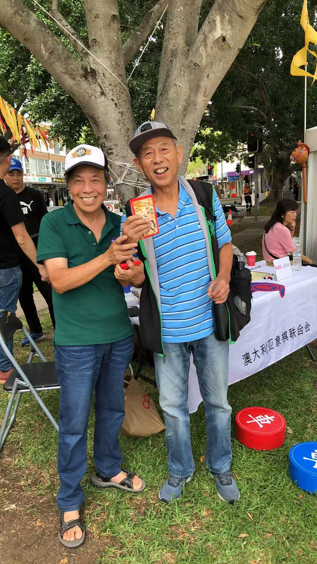 澳洲象棋联合会摆擂台迎新春，有奖残局破解吸睛游人争登台（组图） - 3