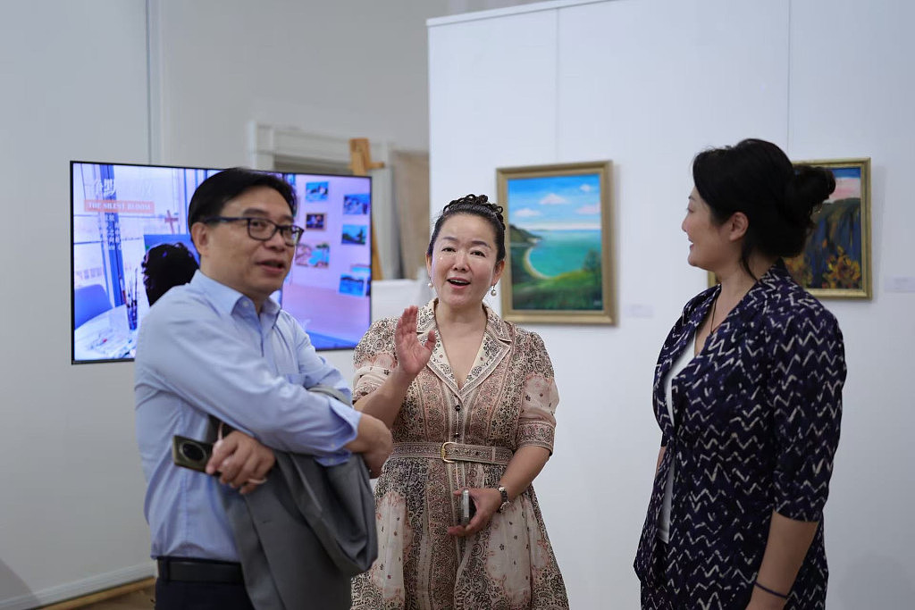 《静默绽放》共鸣同行,顾龙鹰油画展圆满闭幕(组图) - 15