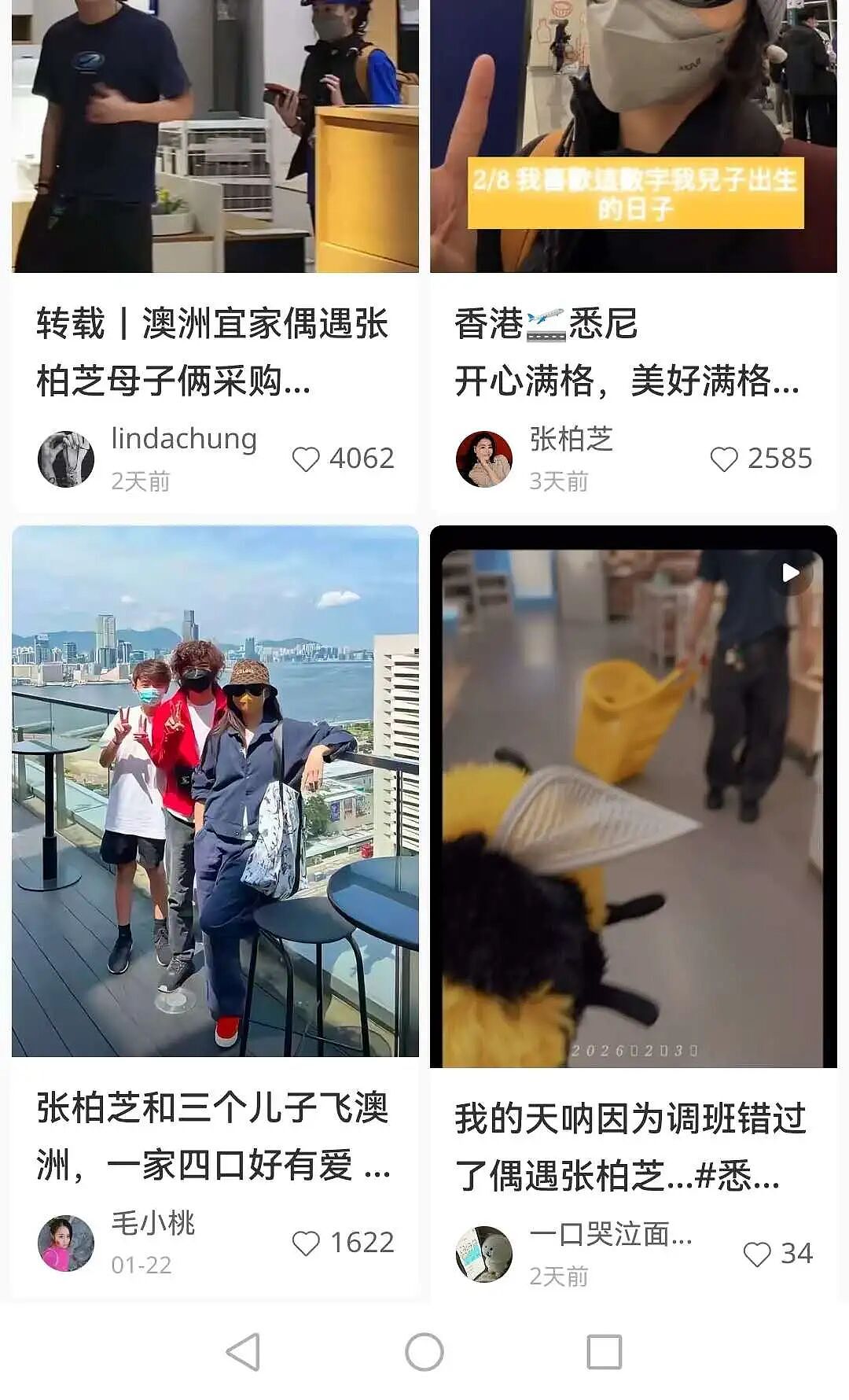 张柏芝和儿子来澳洲,在折扣店疯狂买买买!网友:“真是好妈妈”“太接地气”(组图) - 1