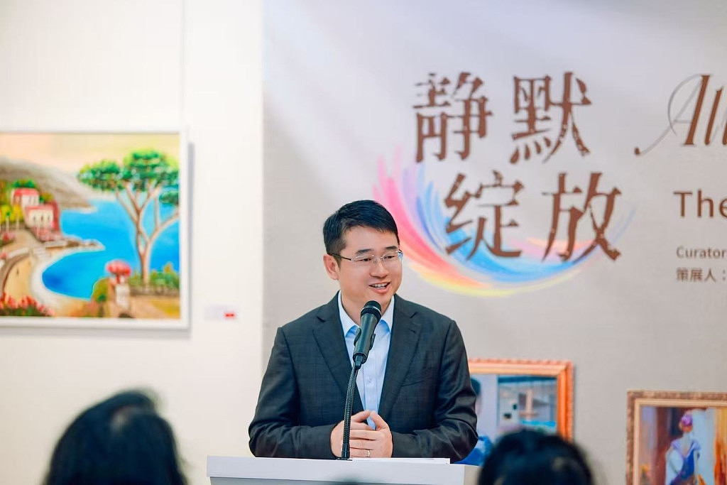 《静默绽放》共鸣同行,顾龙鹰油画展圆满闭幕(组图) - 12