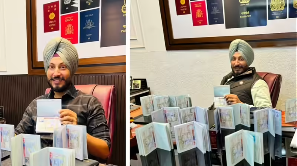 炸锅! 印度移民顾问自称“加拿大签证之王“, 戴$30万手表狂晒签证!(组图) - 2