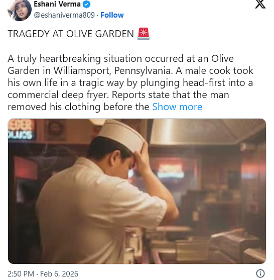 911录音曝！美国连锁餐厅突发惨剧，厨师当众跳入油锅身亡（组图） - 2